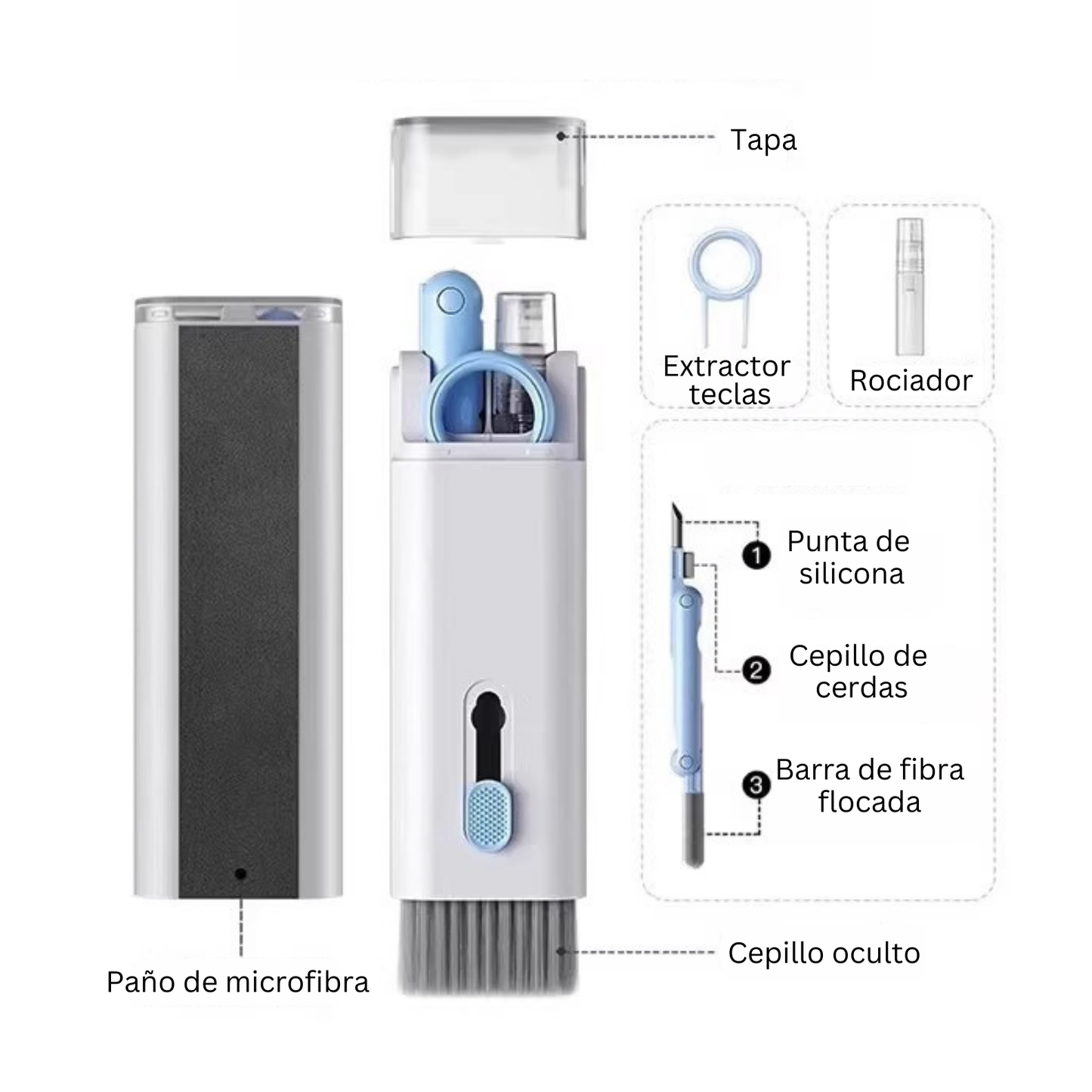 Kit Limpiador 7 en 1