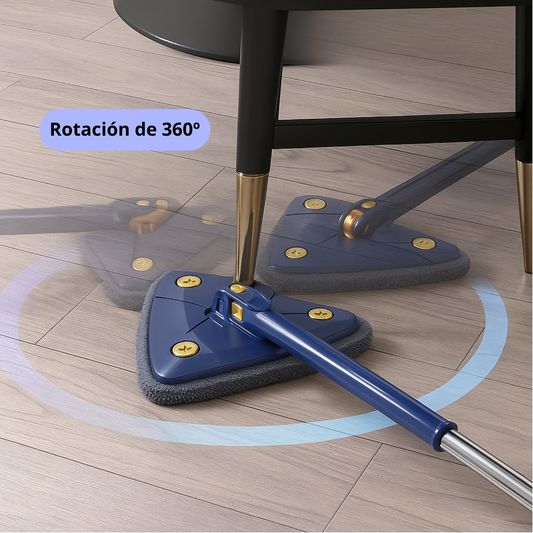 Fregona giratoria 360° triangular